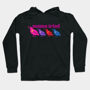 Mama tried (3 chicks) Hoodie